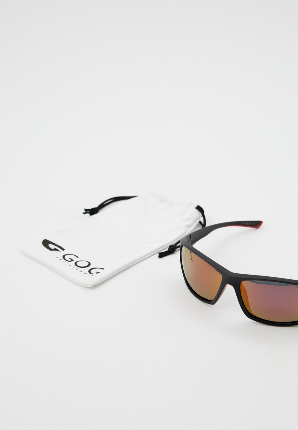 Спортивные очки GOG Chindook / Matt Black-Red / Polarized Red Lens