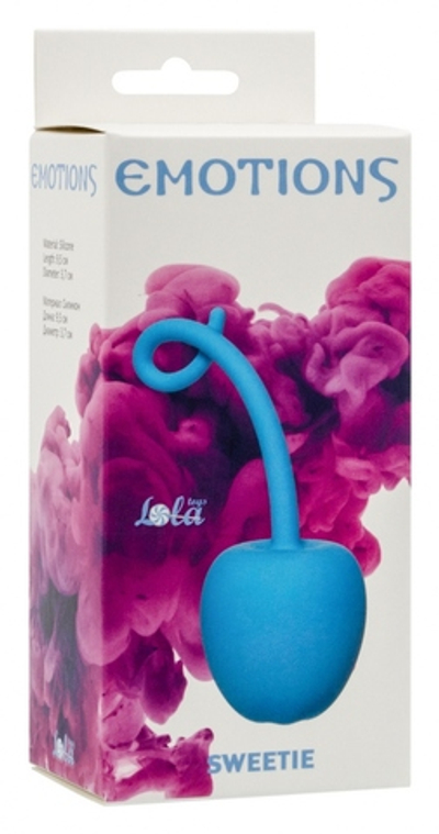 Стимулятор со смещенным центром тяжести Emotions Sweetie turquoise 4004-03Lola