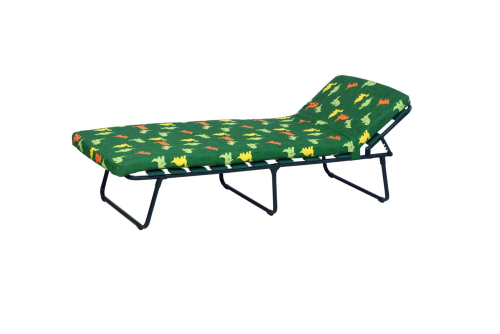 Кровать раскладная Юнга арт.с451/141 (цвет ткани разноцветный рис.динозавры (1 шт. в уп.)