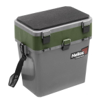 Ящик рыболовный зимний для хранения снастей серый/хаки