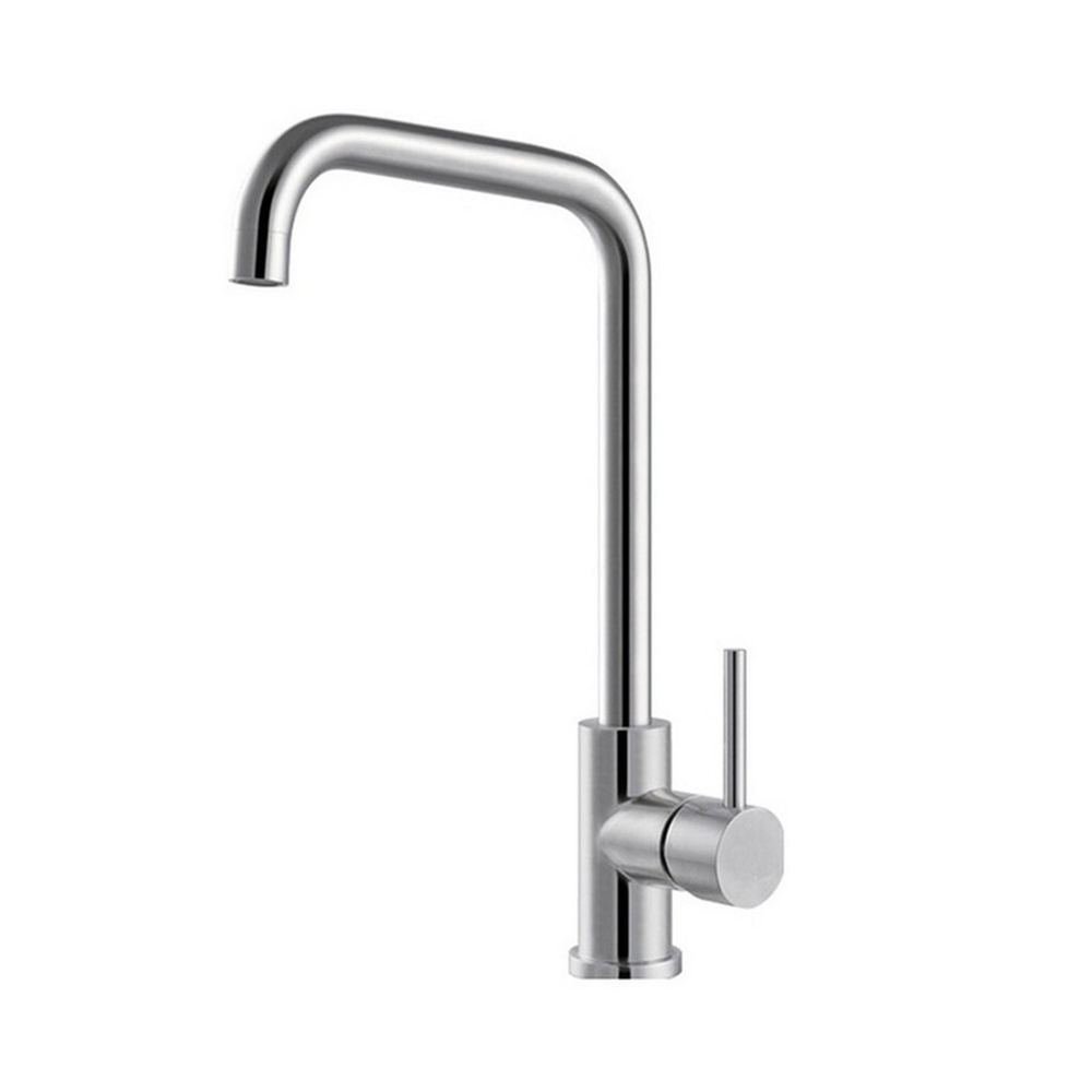 Смеситель для кухни 35к IDDIS K05STL0i05 "Kitchen" нерж. сталь, высокий пов излив