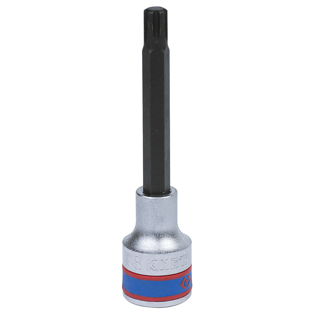 KING TONY (404908) Насадка (бита) торцевая 1/2", L = 100 мм, RIBE, M8