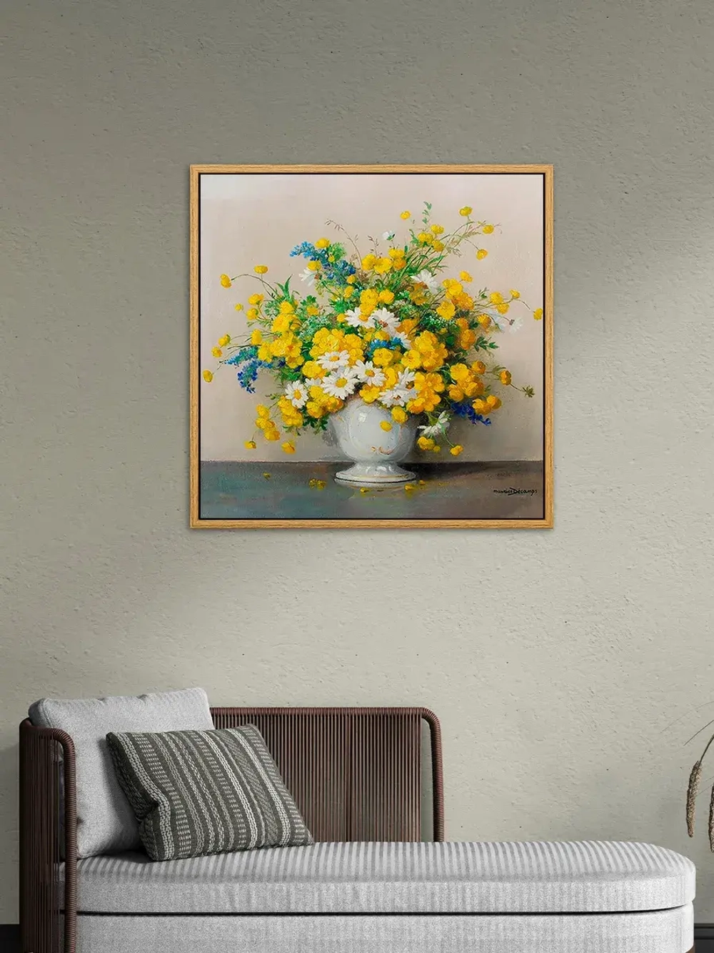 Картина на стену интерьерная на холсте 54*54 см