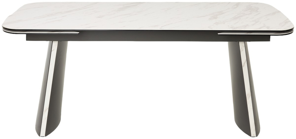 Стол М-City DISAUR Вальдемар (Valdemar) 180 Kl-99 Итальянская керамика, стекло, темно-серый, Kl-99