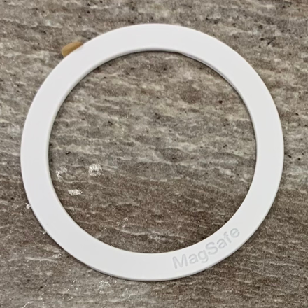 Силиконовое кольцо MagSafe на чехол/смартфон, белое