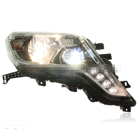 Передние фары Тойота Ленд Крузер Прадо 150 2013-2017 V5 Type [Комплект Л+П; LED ходовые огни; электрокорректор; LED линза]