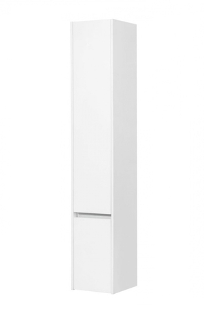 Пенал подвесной Акватон Стоун левая, белая