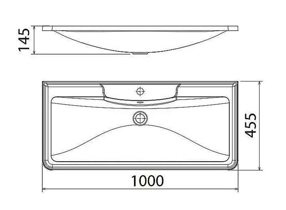 Тумба с раковиной BelBagno ALBANO 100 Bianco Lucido