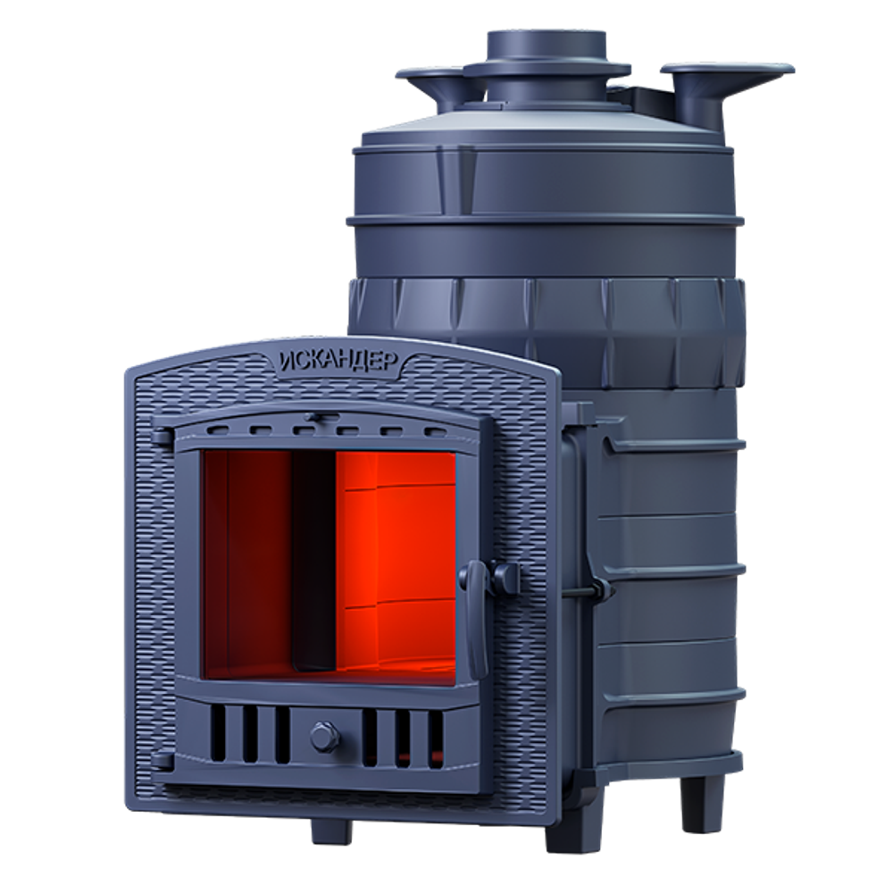 Чугунная печь для бани Искандер ЗК 25 (П2) Pro