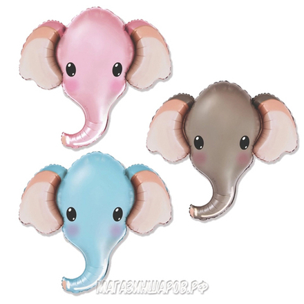 Шар Фигура "Голова Слона"