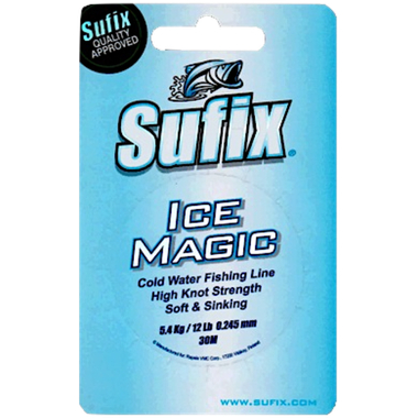 Леска Sufix Ice Magic Clear 50м 0.155мм 2.2кг DS1XL016024A5I