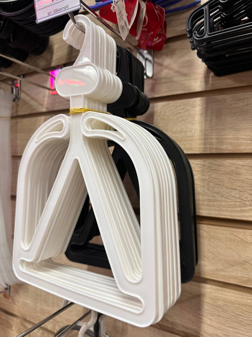 Вешалка-контур для шапок белая