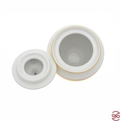 Кофейный сервиз Falkenporzellan Rio white gold 6 персон 17 предметов