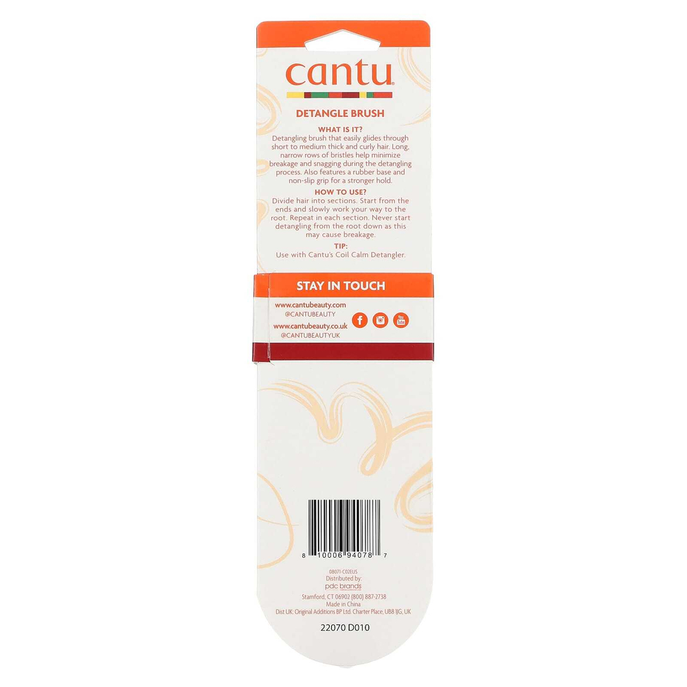 Cantu, Detangle, прочная дневная щетка, 1 шт.