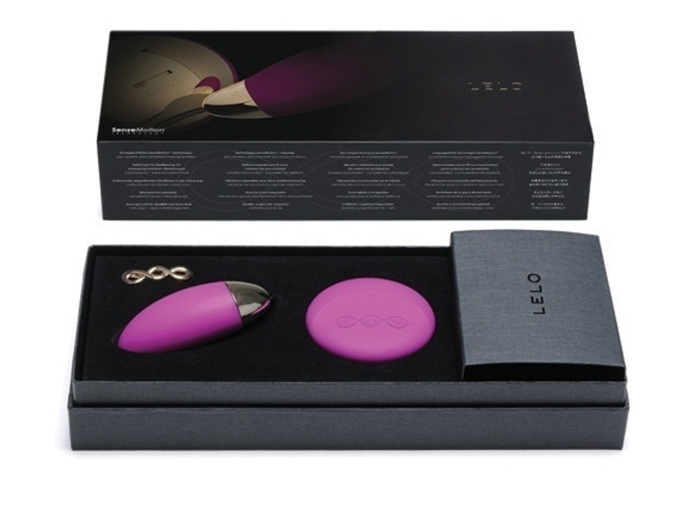 Лиловый инновационный hi-tech массажер Lyla Deep Rose (LELO)