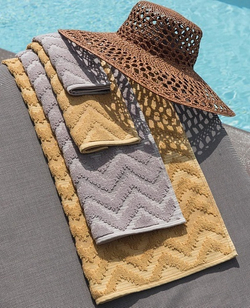 Комплект полотенец 3шт Dondi India светло-бежевый