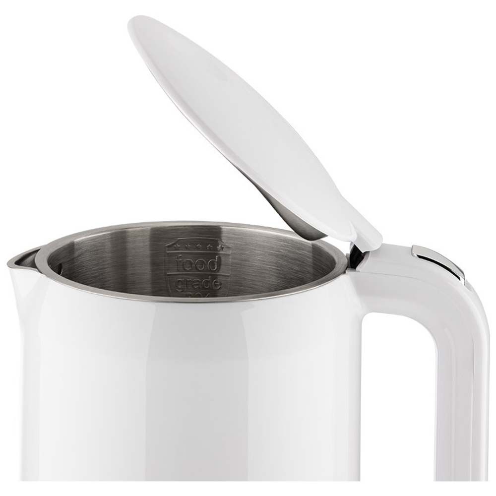 Чайник электрический 1,7л Energy E-218, двойной корпус, белый