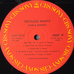 Karla Bonoff – Restless Nights (Япония 1983г.)