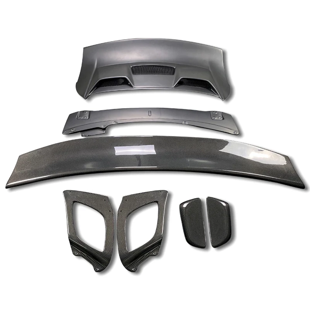 Спойлер с крышкой двигателя в стиле GT2 RS для PORSCHE 911 991.1 / 991.2 2011–2020 Порше