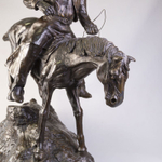 Монументальная фигура «Ковбой на коне»