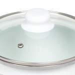 Кастрюля сталь, эмал, 3 л, с крыш, Сантэкс, Десерт, 1-2430112, индукц