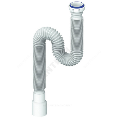 Гофра с гайкой 1 1/2"x40/50 L=370-1200мм Unicorn D125