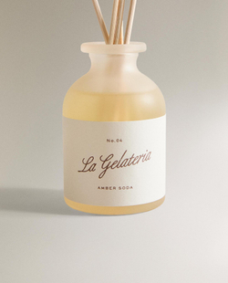 Zara Home AMBER SODA REED DIFFUSERS — ароматический диффузор с тростниковыми палочками, Янтарное Сода, 120 мл