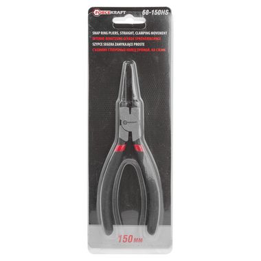 Съемник стопорных колец прямой на сжим (L-150мм), в блистере FORCEKRAFT FK-68-150HS