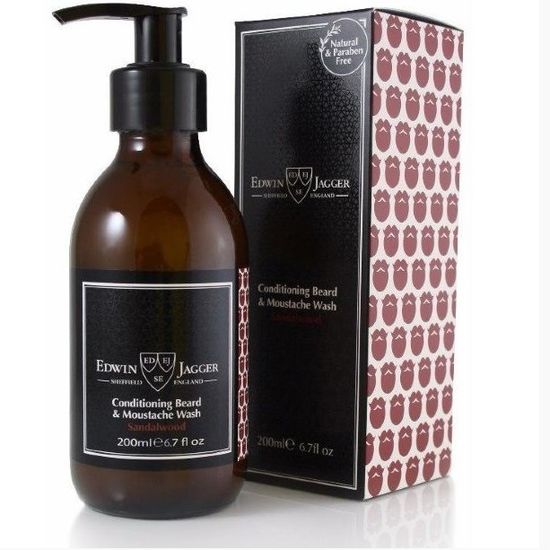 Шампунь для бороды и усов Edwin Jagger Sandalwood 200 мл