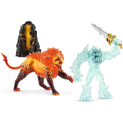 Schleich - Эльдрадор Супероружие Бой Ледяного Монстра против Огненного Льва 42455 / артикул   42455  / GTIN 4055744021015