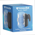 Инновационный робот-мастурбатор Black Knight с функциями пенетрации, вибрации и нагрева от Amovibe