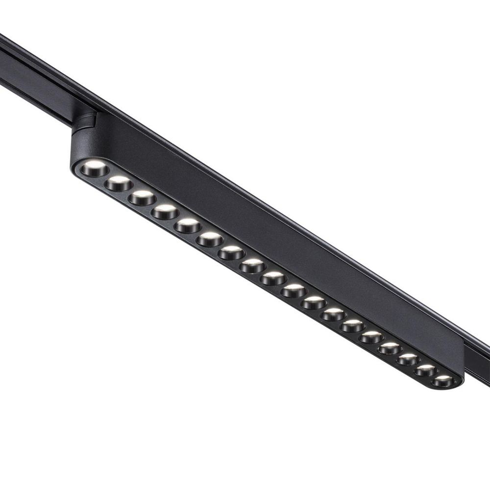 359244 SHINO NT23 179 черный Трековый светильник для низковольтного шинопровода IP20 LED 18W 48V 1710Лм 3000К SMAL