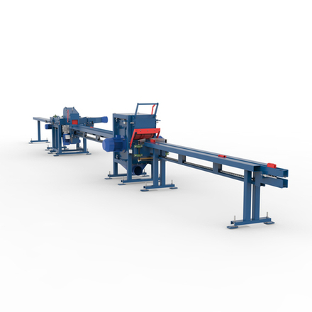 Горбыльная линия «ГЛ-400» длина доски 4м