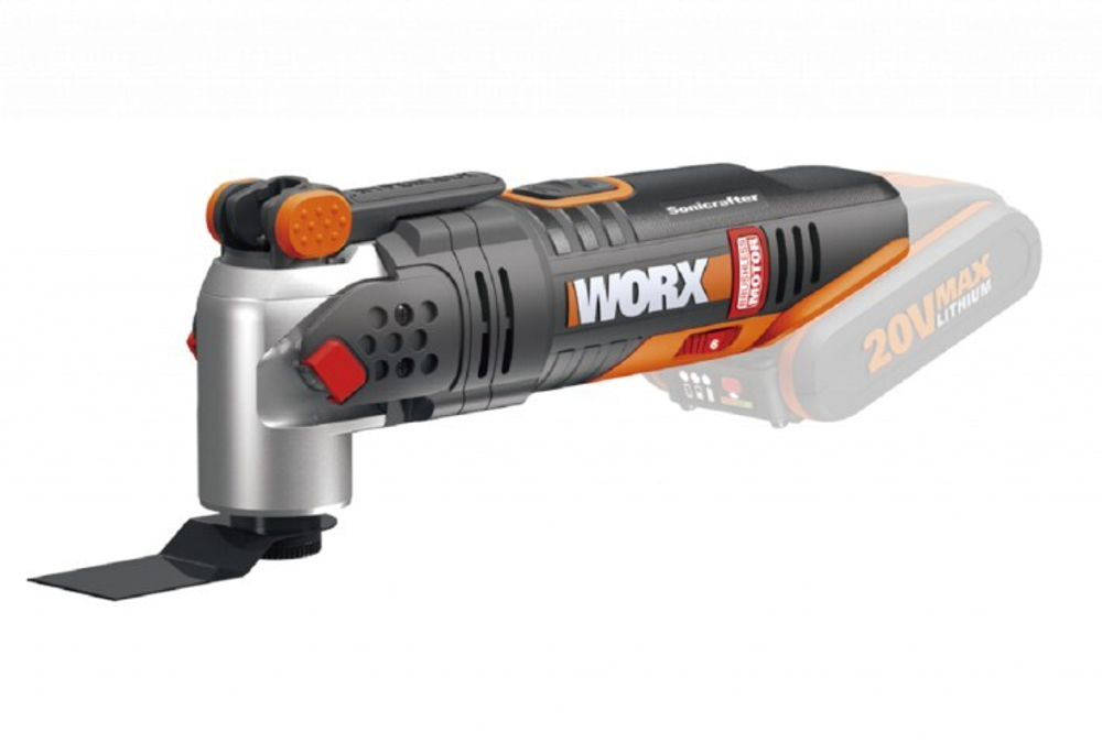Многофункциональный инструмент аккумуляторный Worx WX693.9 20В, без АКБ и ЗУ, коробка