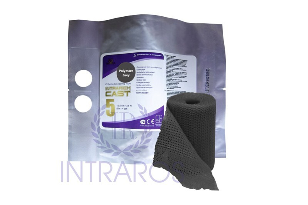 Полимерный бинт INTRARICH CAST 12,5 см х 3.6м, жесткий