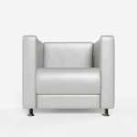 Кресло мягкое Пауза B18 (Серый)