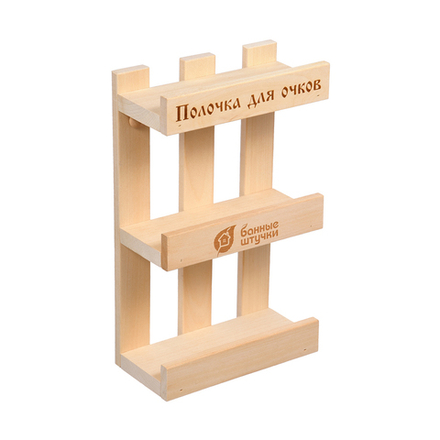 Полочка для мелочей 18х9х30см, липа