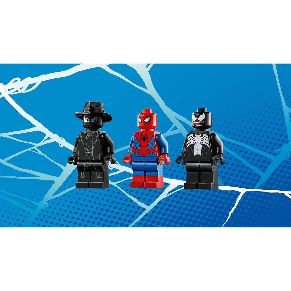 Реактивный самолёт Человека-Паука против Робота Венома MARVEL Super Heroes LEGO