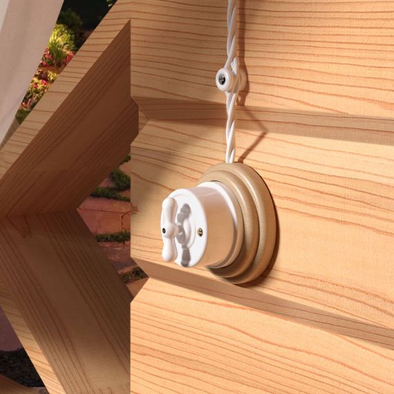 Комплект изоляторов без винта 100 шт. Werkel Ретро белый W6431401 4690389166204