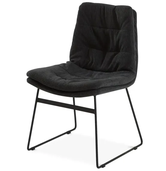 Стул Vitra, темно-серый вельвет