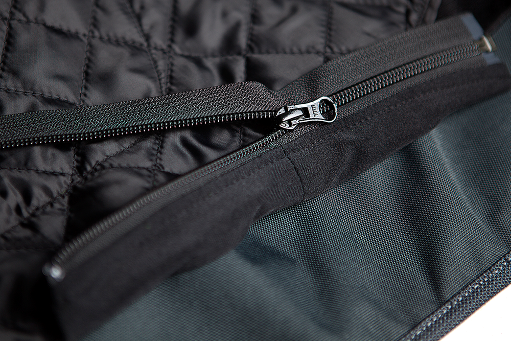 Мотокуртка - ICON OVERLORD RESISTANCE (текстиль, серо-зеленая)