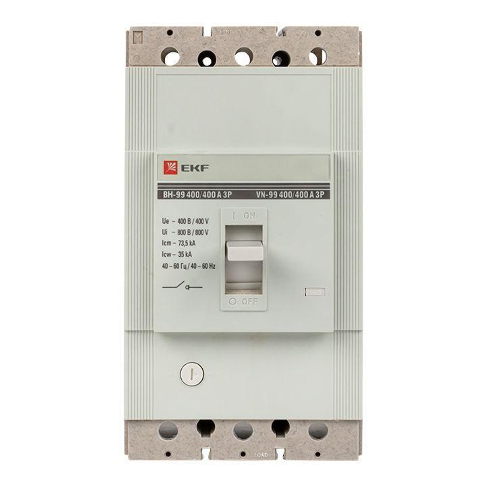 Выключатель нагрузки 3п ВН-99 400/400А EKF sl99-400-400