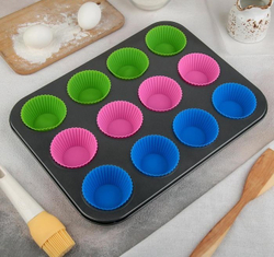 Форма для выпечки Доляна 35х26,5х2,5 см, 12 ячеек