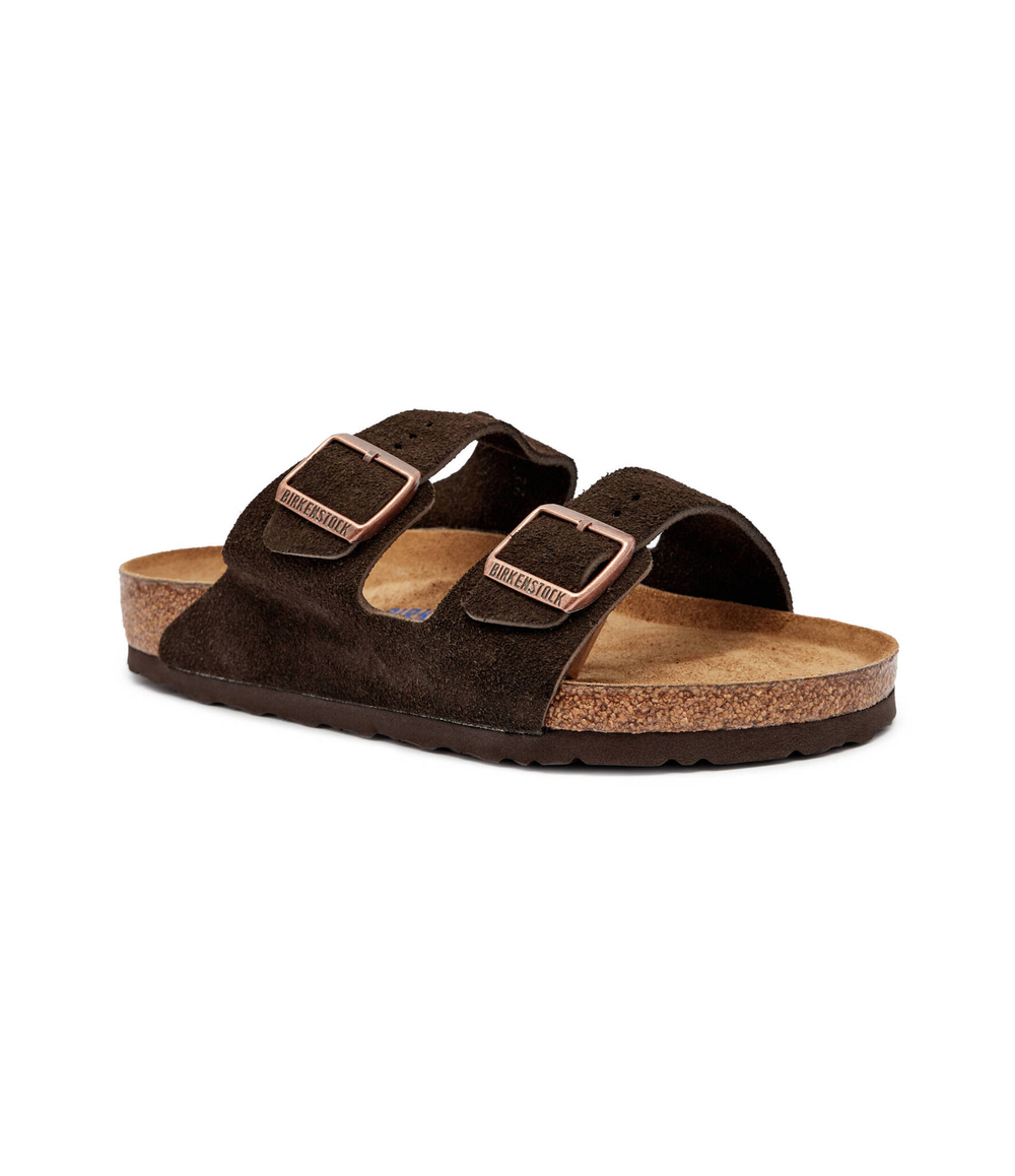 Кожаные шлепанцы arizona Birkenstock - коричневый(951311)