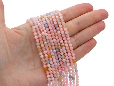 Нить бусин из берилла 3,3мм