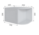 Антресоль Бруклин 35АУ3300