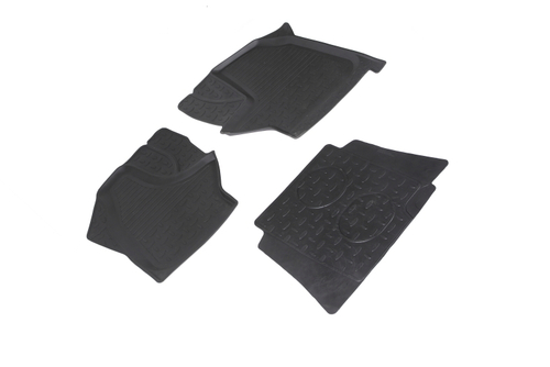 Резиновые коврики с высоким бортом для коммерческого транспорта для GAZ GAZon NEXT 2013-н.в., Seintex.88322