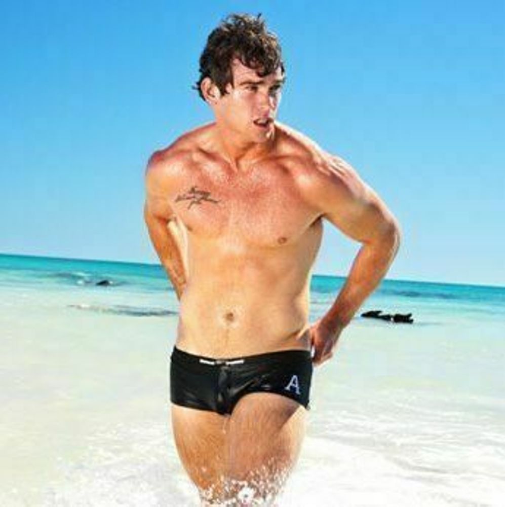 Мужские плавки Aussiebum Varsity Black Trunk