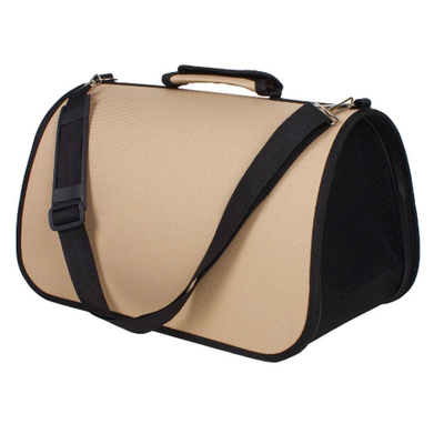 Сумка-переноска хард одноцвет. разм. xl 51*30*32 сп-44 бежевый