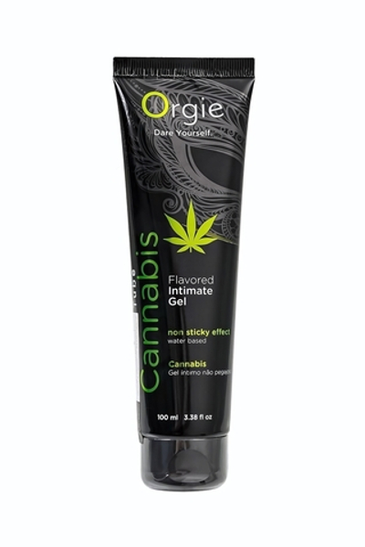 Интимный гель на водной основе Orgie Lube Tube Cannabis - 100 мл.